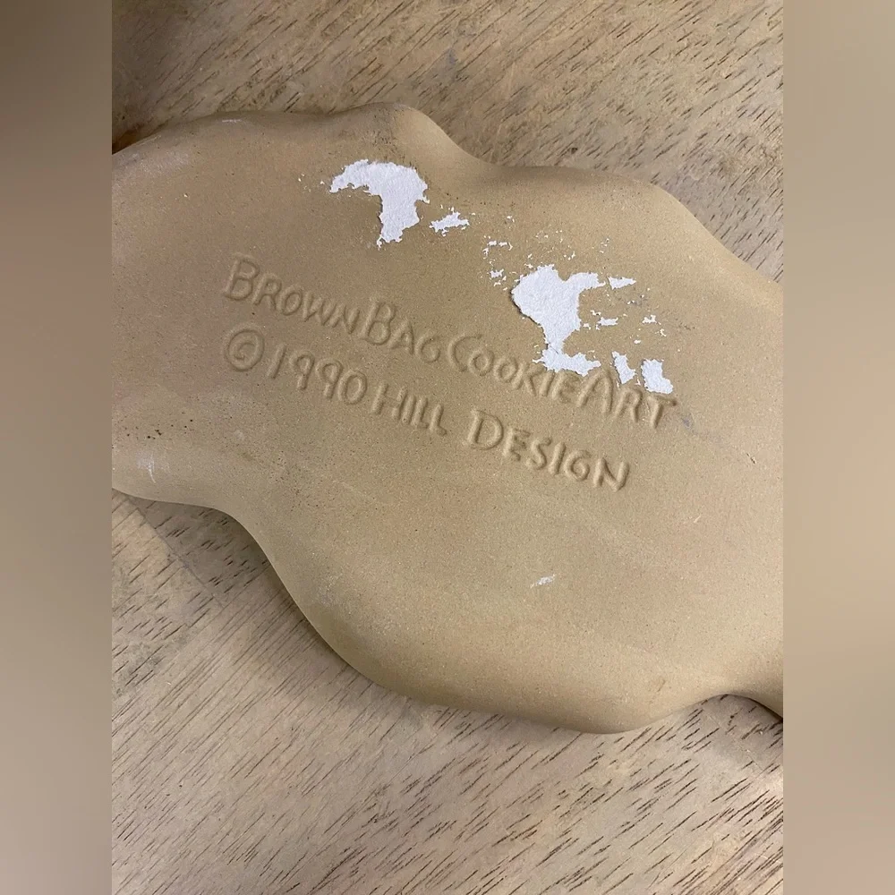 CHRISTMAS BEAR 🎄 Brown‎ Bag Cookie Company Mold-Vintage 1990